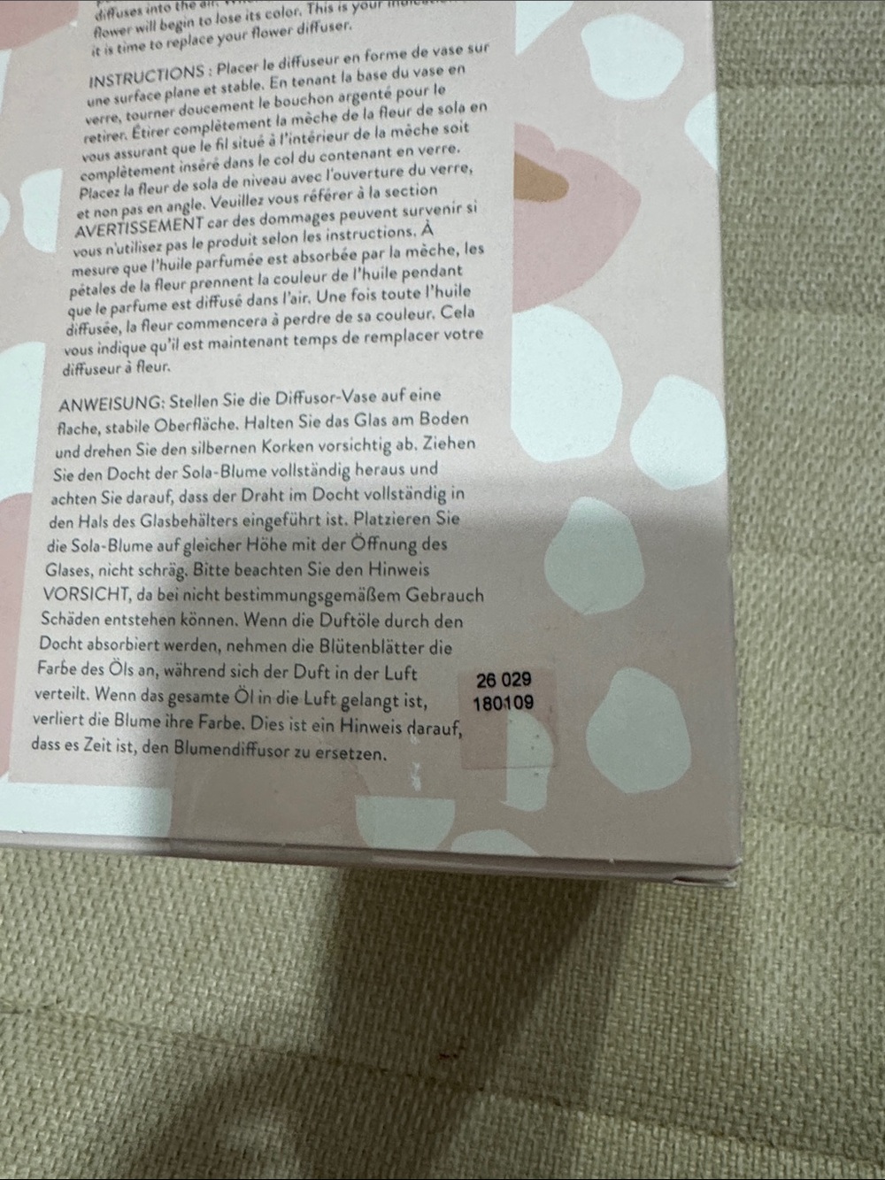 Sweet Grace flower diffuser - Picture 2 of 3